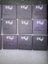 Intel A80387DX-20 387 FPU Math Co-Processor
