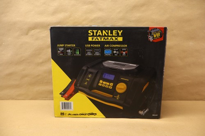 #ad Stanley Fatmax 1200 Amp Jump Starter with Air Compressor amp; USB Power $69.99
