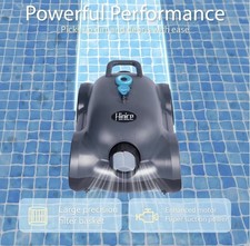 Cordless Robotic Pool Cleaner/Automatic Pool Vacuum Robot for Above  Inground