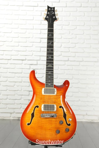 PRS SE Hollowbody II Piezo Electric Guitar - Vintage Sunburst