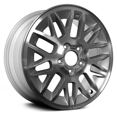 For Jeep Grand Cherokee 02-04 Alloy Factory Wheel 10 Y-Spoke Silver 17x7.5 Alloy