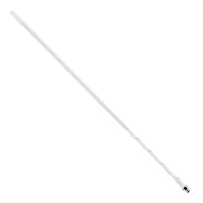 RoadPro RPPS-2W 2' 1000 Watt Platinum Series Fiberglass CB Antenna Whip - White