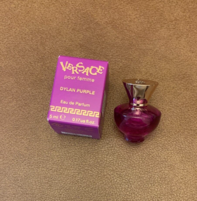 Versace Pour Femme Dylan Purple Eau de Parfum Fluid Mini | eBay