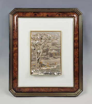 銀版画　イタリア製　　Silver art made in Italy 銀版画 イタリア製 Silver art made in Italy