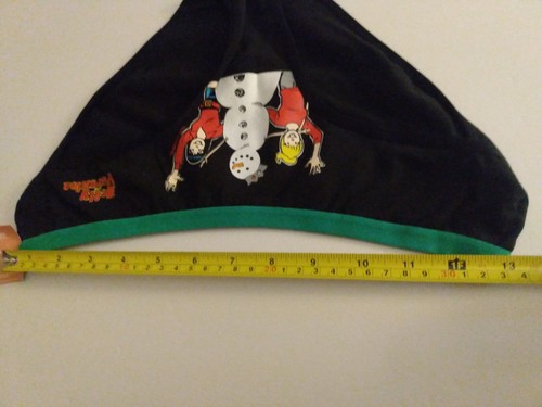 Rare Betty & Veronica Snowman Intimates XL Black Underwear New With Tags - Picture 15 of 15