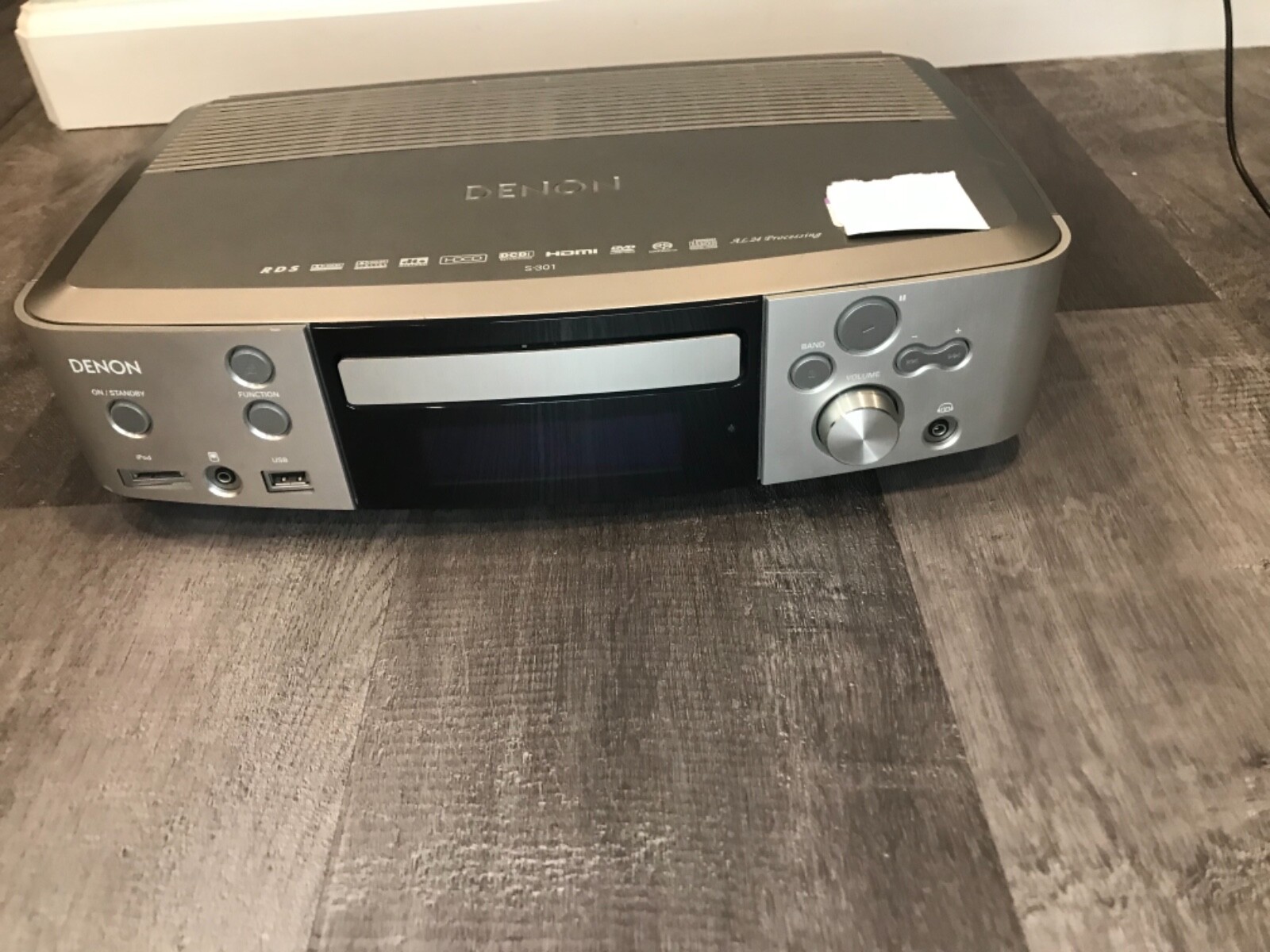 Denon S301 ADVS301 Home Theater System AV Receiver W/ Denon DSWS301