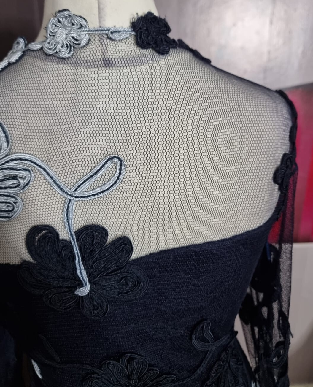 PHASE EIGHT FIFI NAVY EVENING DRESS SIZE 16 eBay