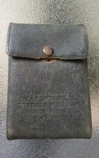 TRAVEL PHOTO ALBUM AP SMITH FEDERAL METER CORP. CASE ANTIQUE RARE