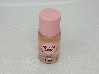 Victoria's Secret Pink Warm & Cozy Scented Mist Body Spray 2.5 oz Travel Size