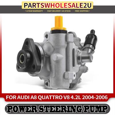 4E0145155N For Audi A8 Quattro V8 4.2L 2004-2006 Power Steering Pump