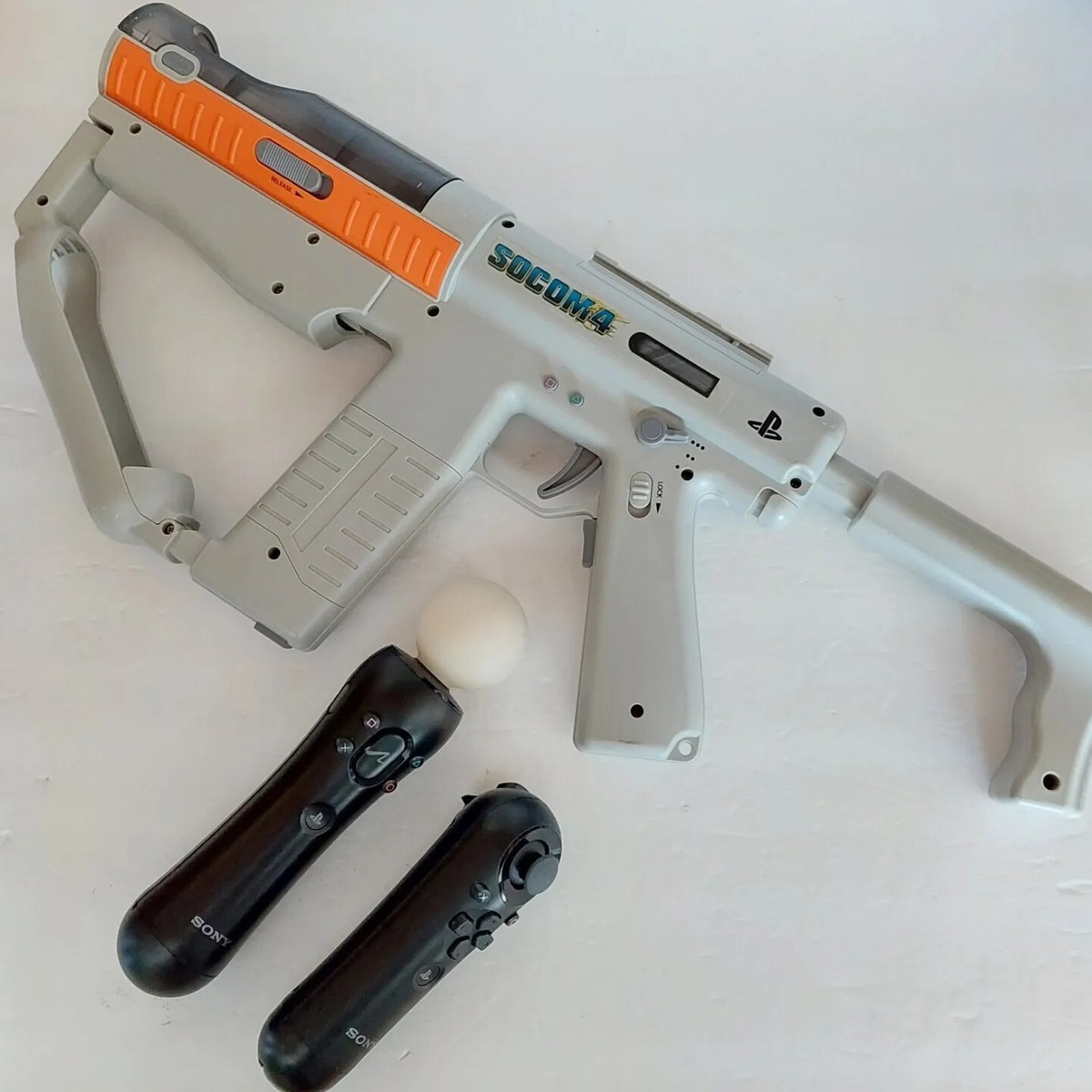 Sony Playstation PS3 Socom Sharp Shooter Gun Wand Controller Read  Descriptio