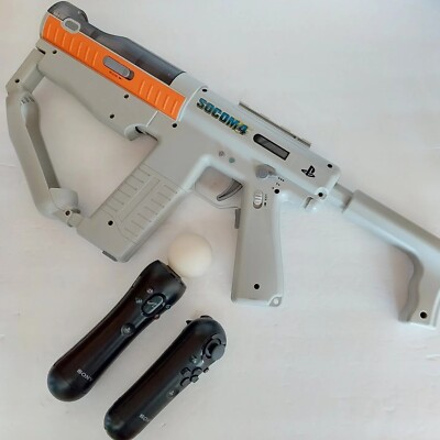 Sony Playstation PS3 Socom 4 Sharp Shooter Gun & Wand Controller Read Descriptio