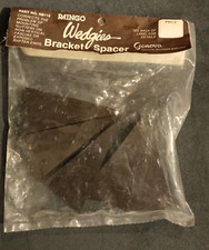 Raingo Wedgies Genova RB112 Gutter Bracket Spacer Musket Brown PK5 NIP