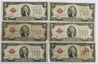 ✯1928 $2 Red Seal Bill Jefferson Dollars ☆Rare Certificate Two Old Note Money✯