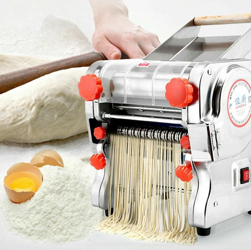 Máquina de fideos de 3/9 mm para hacer piel albóndigas máquina de prensa de pasta eléctrica comercial. - Imagen 17 de 26