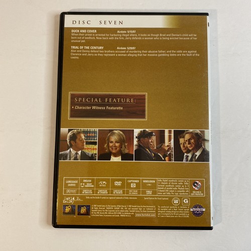 Boston Legal - Season 3 (DVD, 2007) 7-Disc Set David E. Kelly William Shatner - Picture 9 of 11