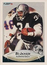 1990 Fleer #256 Bo Jackson NM
