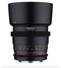 Rokinon 85mm T1.5 Cine for Canon EF mount