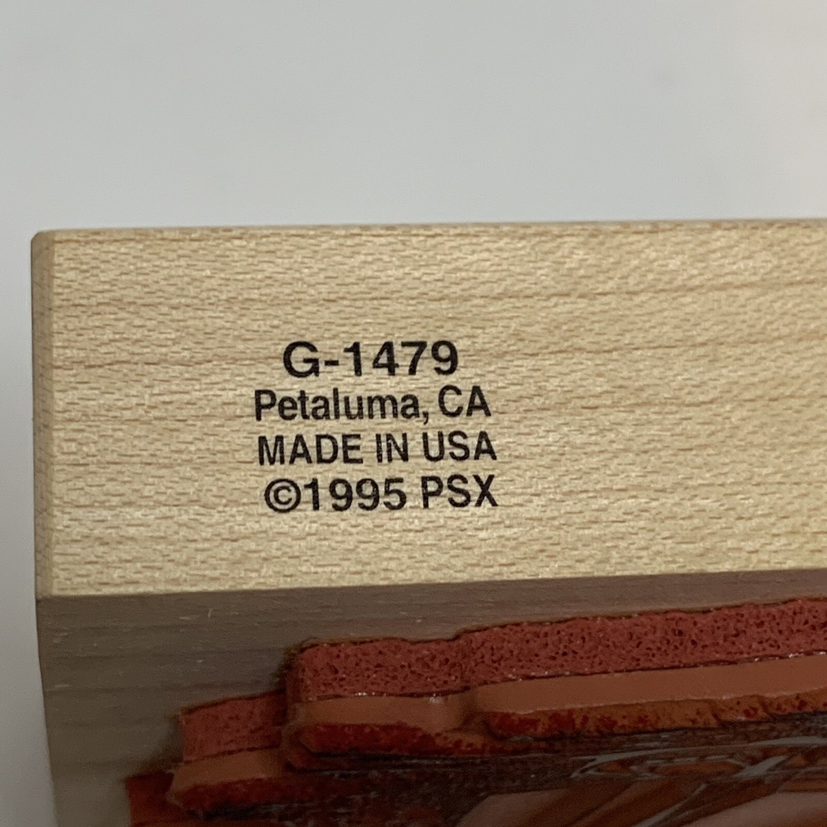 希少 ローリングス HPG3 MADE IN U.S.A Vintage PSX Designs Sailboat Yacht G1479 Wood Mounted Rubber Stamp