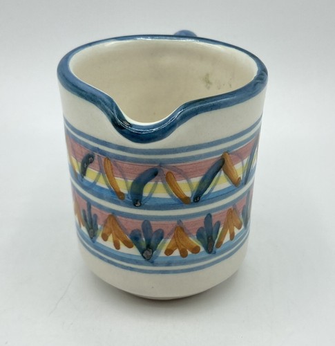 Brocca piccola Procida Vietri Sorrento Italia ceramica dipinta a mano 2 3/4" - Foto 2 di 8