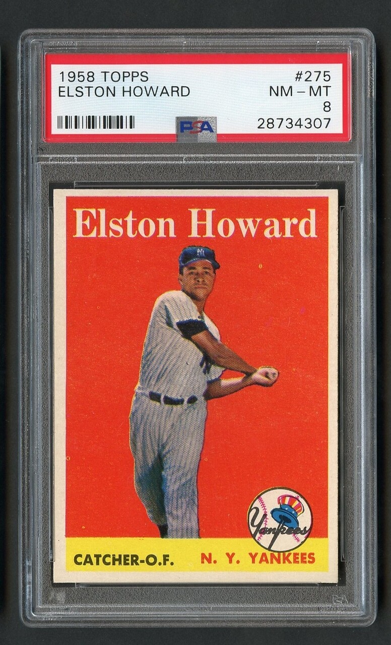 1958 Topps Elston Howard #275 PSA 8 Near Mint