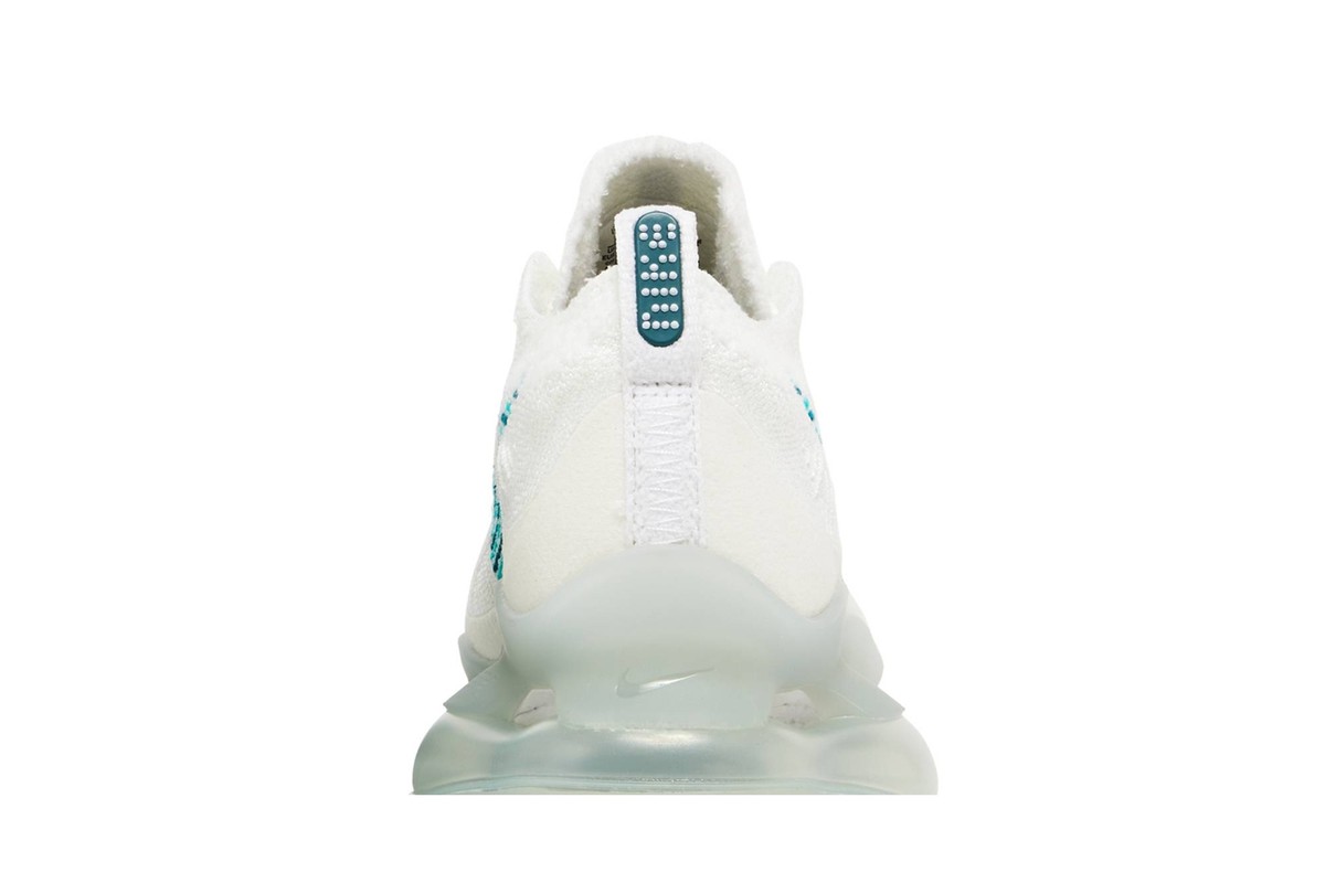 Nike Air Max Scorpion Flyknit 'White Clear Emerald' DJ4701 Nike Air Max Scorpion Flyknit 'White Clear Emerald' DJ4701