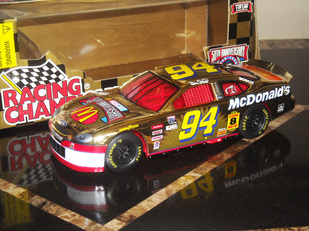 NASCAR GOLD LIMITED edition Diecast 1/24 #9 BILL ELLIOT 1998