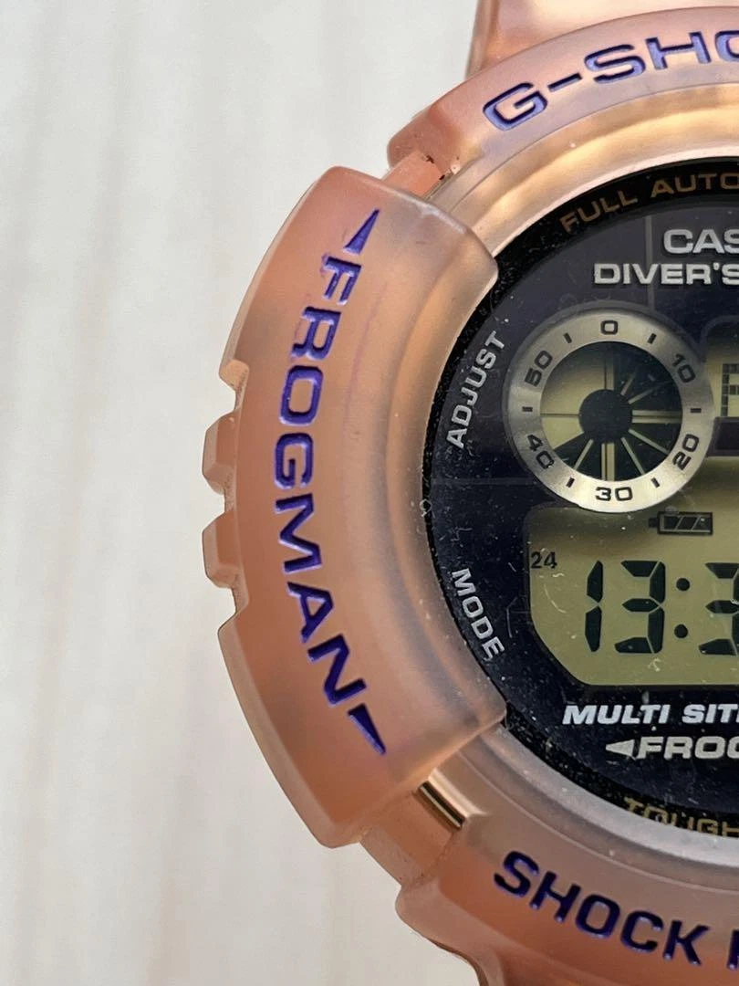 G shock store frogman pink