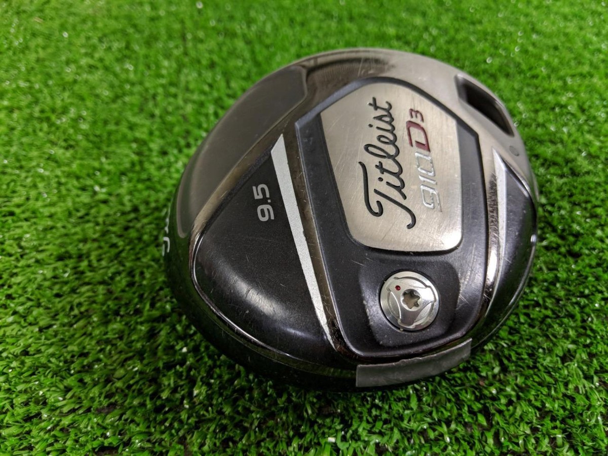 Titleist 910D3 9.5* Driver Head Only Golf Club w/Head Cover,Tool