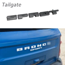 For 2021-2025 Bronco Sport Tailgate ABS Letter Emblem Overlay Badge