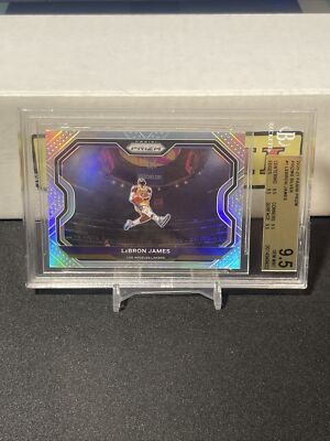 NBA カード Lebron James  Silver  BGS 9.5 2020-21 Panini Prizm Lebron James Silver BGS 9.5 Kobe Tribute True