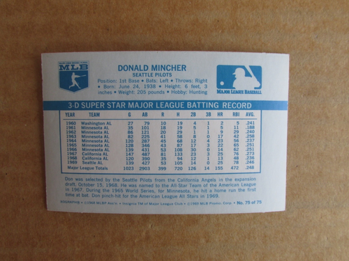 1970 KELLOGGS BASEBALL CARD SINGLES COMPLETE YOUR SET PICK CHOOSE UPDATED 5/28 - Picture 135 of 135