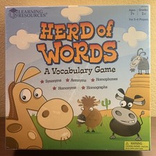 Learning Resources Herd of Words: A Vocabulary Game, Ages 7 , New  Sealed