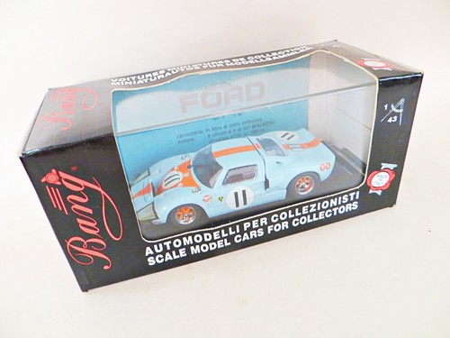 BANG 7072 'FORD GT40 LE MANS 1968 #11' GULF. 1:43. MIB/BOXED. - Picture 2 of 5