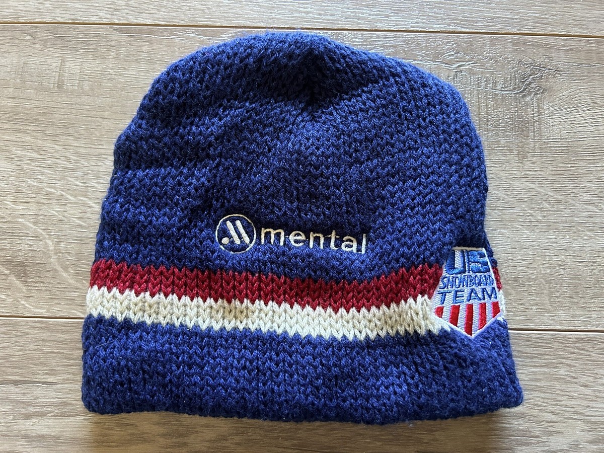 Vintage Mental Headgear US Olympic Snowboard Team Beanie