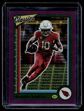 DeAndre Hopkins 2022 Panini Classics Timeless Tributes Purple Card 2/35 #2