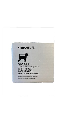 Vibrant Life Size Small “#FURFLUENCER”Sleeveless Knitted Dog Pet Sweater - Picture 4 of 6