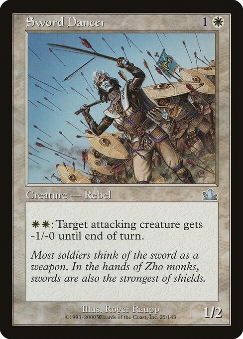Sword Dancer 1x FOIL MtG FOIL Prophecy SP/NM