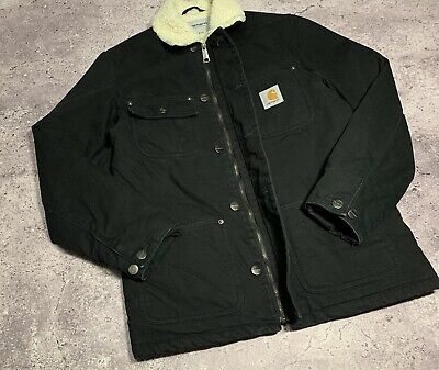 Carhartt WIP Fairmount Coat Black Zip Jacket Size Xs- S | eBay Carhartt WIP Fairmount Coat Black Zip Jacket Size Xs- S | eBay