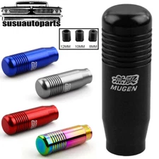 New Universal Aluminum Manual Car Auto Gear Stick Shift Knob Shifter Lever MUGEN