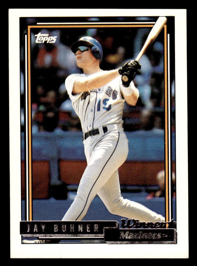 1992 Topps #327 Jay Buhner Gold