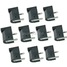 100PCS 5.5x2.1 DC-005 Electrical Jack Socket Power Outlet Audio Video Connector