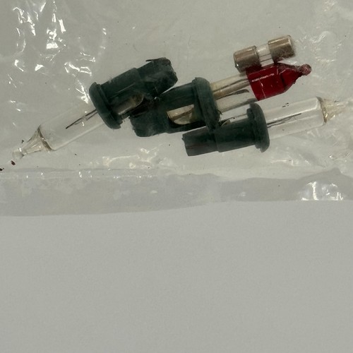 Huge Lot of 50+ Christmas Light Bulb Replacement Red Tip Flashers Cord Fuse Sets - Picture 5 of 12