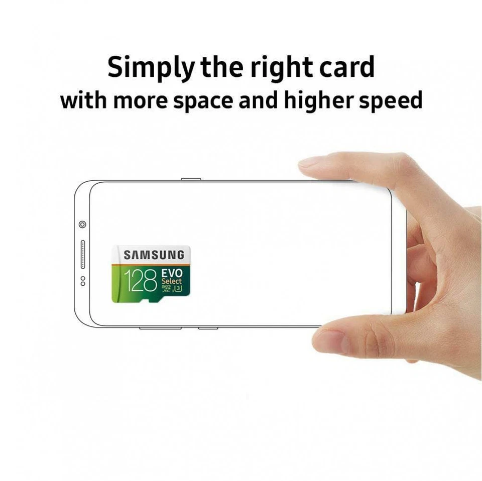 For Samsung Galaxy A50 A20 A10e - 128GB MEMORY CARD SAMSUNG EVO HIGH SPEED CLASS - Image 2 of 2