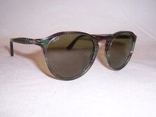 NEW Persol Sunglasses PO 3286/S 11564E STRIPED GREEN/GREEN 51mm AUTHENTIC