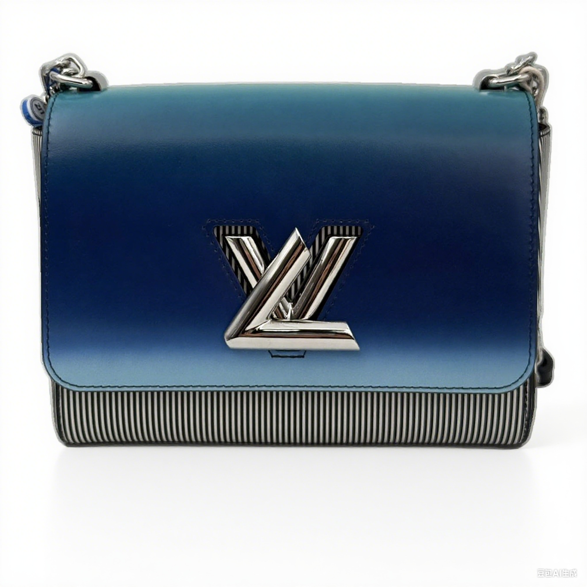 Louis Vuitton M53846 Blue Twist Gradient Chain Bag Medium | eBay