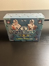 2024 Panini Illusions Football Premium Box Factory Sealed - 1 Auto & 1 Mem Card