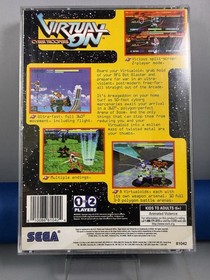 Virtual On Sega Saturn Long Box Complete In Box With Manual And Reg Card