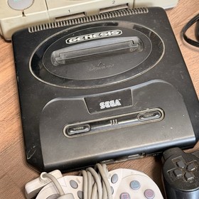 Lot of Untested Video game System. PS1 Playstation2 Sega and Controllers