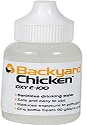 Backyard Chicken OXY E100, 30 Milliliters, Treats 90 Gallons of Water